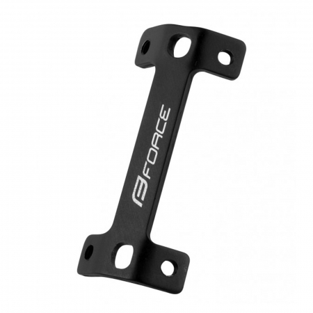 SUPORTI BIDONASE - Adaptor FORCE, montare doi suporti bidon pe cadru, negru