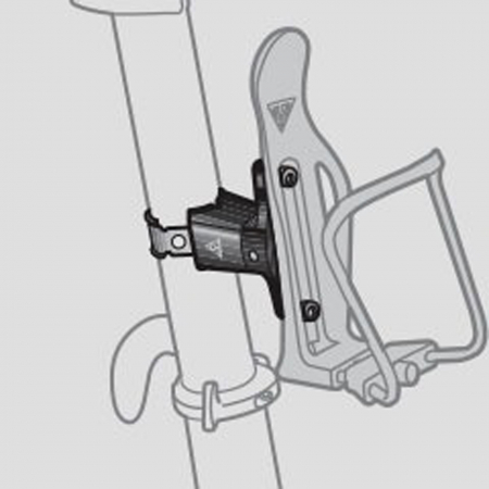 Adaptor suport bidon TOPEAK Cage Mount TCM01-05, negru [3]