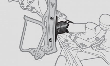 Adaptor suport bidon TOPEAK Cage Mount TCM01-05, negru [2]