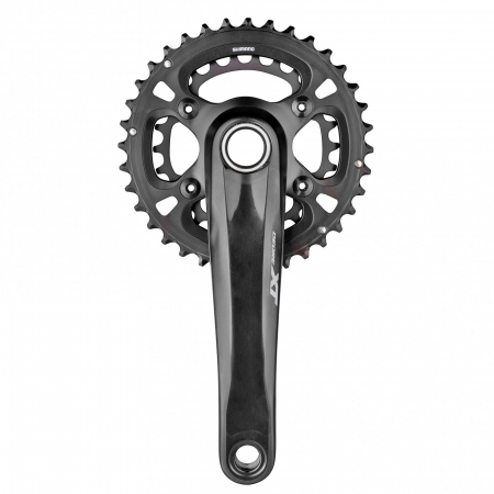 ANGRENAJE COMPLETE - Angrenaj pedalier SHIMANO Deore XT FC-M8100-2, aluminiu, 26/36T, brat 175 mm, negru