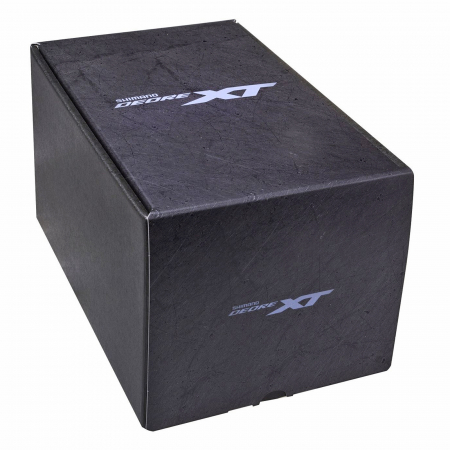 Angrenaj pedalier SHIMANO Deore XT FC-M8100-2, aluminiu, 26/36T, brat 175 mm, negru [3]