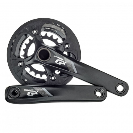 ANGRENAJE COMPLETE - Angrenaj pedalier SRAM GX1000 GXP, 24/36T, aluminiu, brat 175 mm, negru