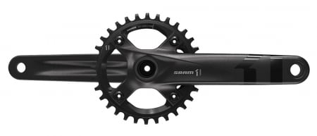 Import - Angrenaj Pedalier Sram X1 1000 Gxp, negru