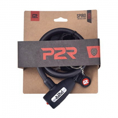 Antifurt bicicleta cu cheie P2R Spiro, 150/1.2 cm, negru [1]
