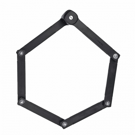 Antifurt modular pliabil cu cheie TRELOCK FS 380/100 Light, 100 cm, 6 elemente, negru [5]