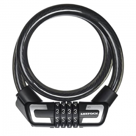 ANTIFURTURI - Antifurt TRELOCK K3, 100/1.6 cm, negru