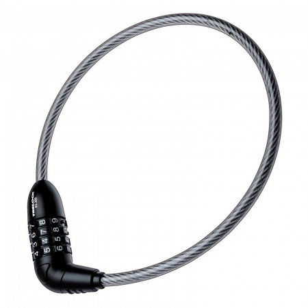 ANTIFURTURI - Antifurt TRELOCK KS Dragon, clema ZK100, 100/1.2 cm, negru