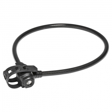 ANTIFURTURI - Antifurt TRELOCK KS 222 Fixxgo Dragon, 75/1 cm, suport gumat, negru