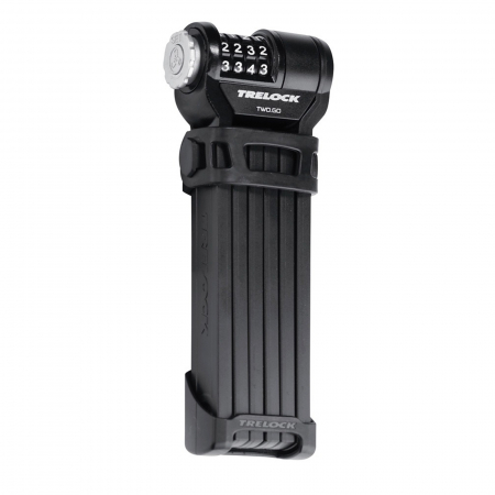 Antifurt modular pliabil cu cifru TRELOCK FS260, 85 cm, 6 elemente, negru [2]