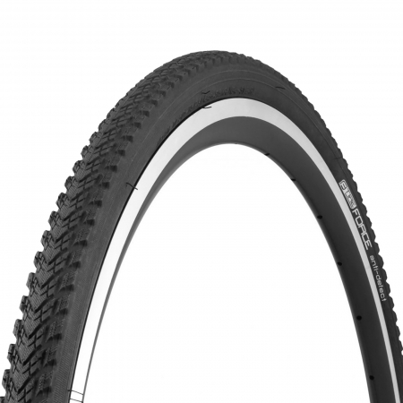 ANVELOPE 28 inch - Anvelopa rigida 700x38C FORCE IA-2068 Antidefekt (38-622), negru