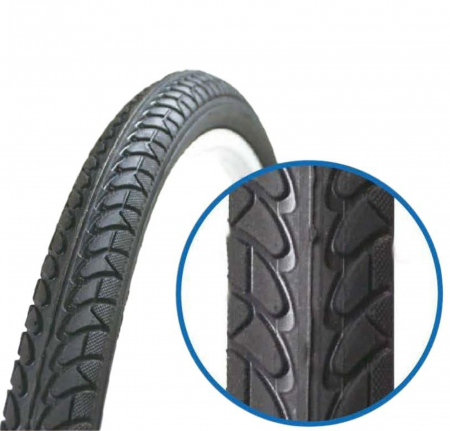 Anvelopa rigida 28"x1.75 COLINELLI ZY-010, (700x45C), negru​​​​​​​ [1]