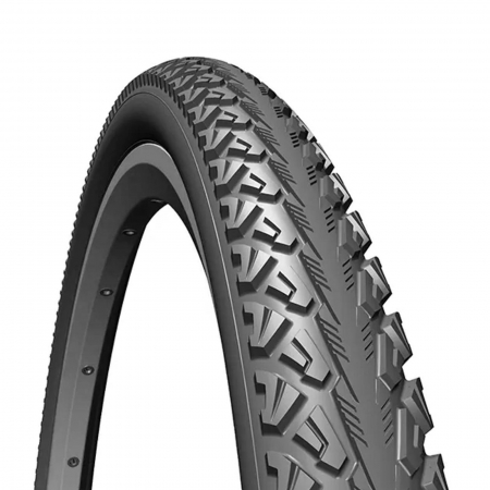 ANVELOPE SI CAMERE 28" - Anvelopa rigida 700x38C RUBENA/MITAS Shield V81 (40-622), negru