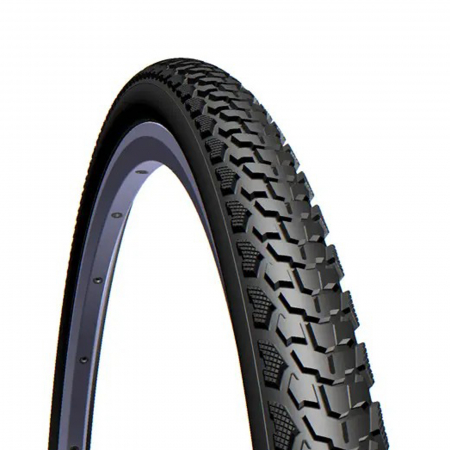 ANVELOPE SI CAMERE 28" - Anvelopa rigida 700x40C RUBENA/MITAS V84 Gripper (42-622), neagra