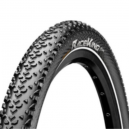 ANVELOPE 27.5 inch - Anvelopa pe sarma 27.5x2.0 CONTINENTAL RaceKing (50-584), negru/relax
