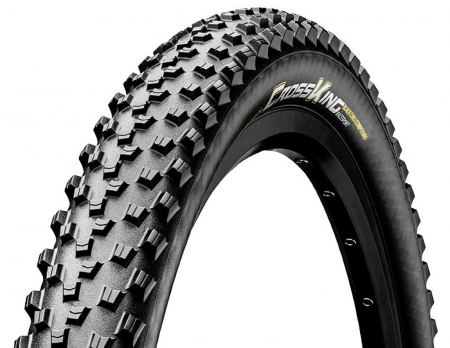 ANVELOPE 27.5 inch - Anvelopa pliabila 27.5"x2.2 CONTINENTAL Cross King Racesport SL (55-584), negru