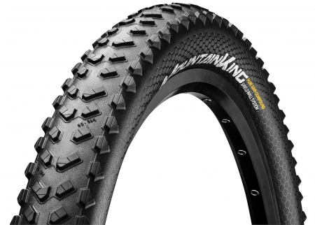 ANVELOPE 27.5 inch - Anvelopa pliabila 27.5"x2.8 CONTINENTAL Mountain King ShieldWall (70-584), negru