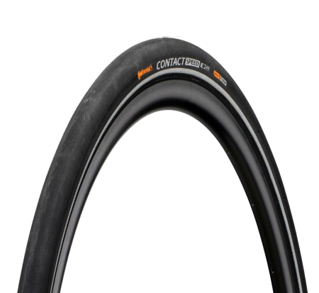 ACCESORII/COMPONENTE - Anvelopa pliabila 28"x1 3/8x1 5/8 CONTINENTAL Contact Speed Reflex SL (37-622), negru/reflex