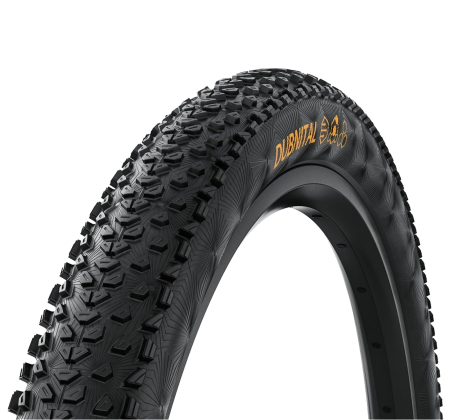ANVELOPE 29 inch - Anvelopa pliabila 29"x2.2 CONTINENTAL Dubnital Race Rapid comp Tubeless Ready (55-622), negru