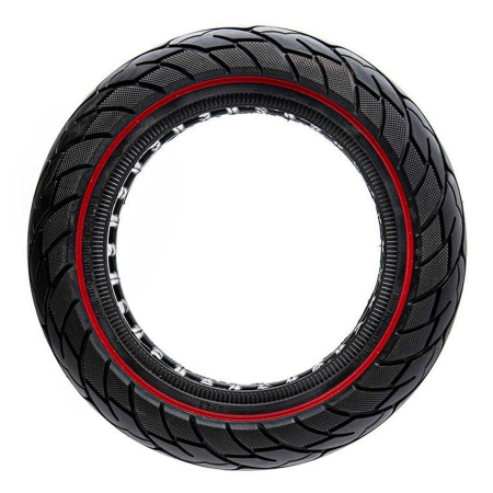 Anvelopa plina trotineta 6"x2.5-6.1/B44-Ultra-Light Nedong Red Line, negru/rosu [1]