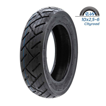 TROTINETE - Anvelopa trotineta 10"x2.5 FIVESTARS, negru