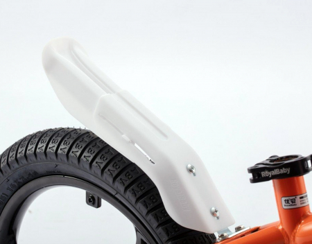 Set aparatori noroi extensibile ROYAL BABY, compatibile roata 20", albe [2]