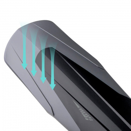 Aparatoare noroi spate P2R Mudman 80, compatibila 27.5"-29", gri [1]