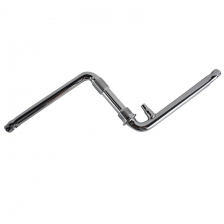 ANGRENAJE COMPLETE - Ax brat pedalier BMX, otel, argintiu