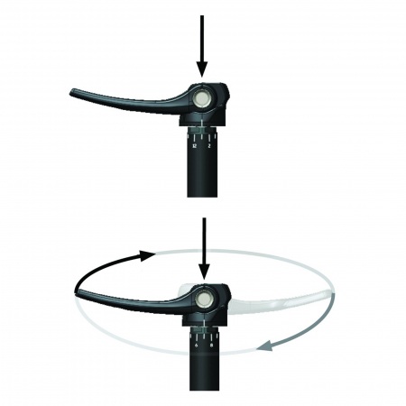 Ax spate ROCKSHOX Maxle Ultimate MTB, cadru Boost, aluminiu, lungime 188 mm, negru [2]