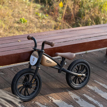 Balance bike 12" QPLAY Feduro, varsta 3-6 ani [5]