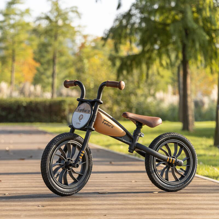 Balance bike 12" QPLAY Feduro, varsta 3-6 ani [4]