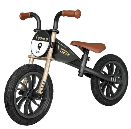 BALANCE BIKE (varsta 2-3 ani) - Balance bike 12" QPLAY Feduro, varsta 3-6 ani