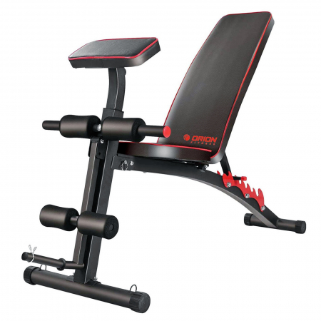 BANCI EXERCITII - Banca fitness reglabila cu suport biceps ORION Energy D2
