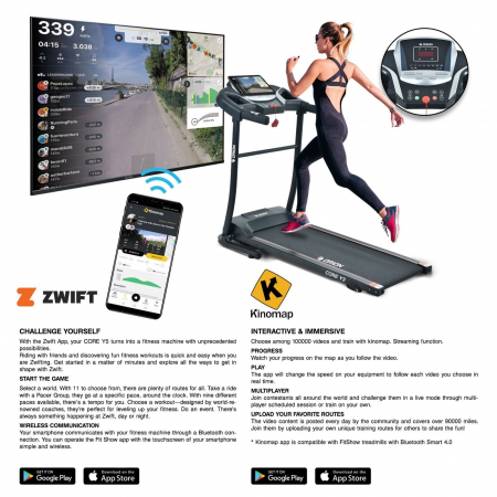 Banda de alergare 1.25CP ORION Core Y3 [9]