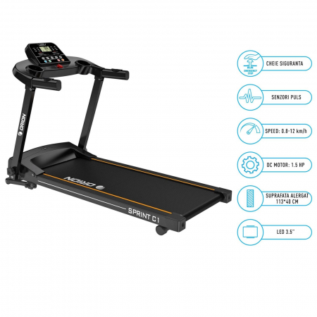 Banda de alergare 1.5CP ORION Sprint C1 [6]