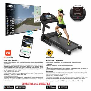 Banda de alergare 2.5CP ORION Sprint C3 [7]