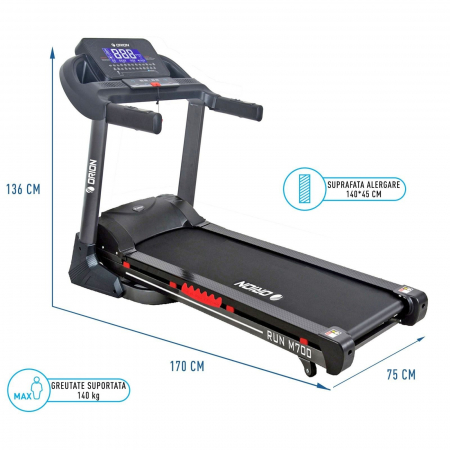 Banda de alergare 2.5CP ORION Run M700 [12]