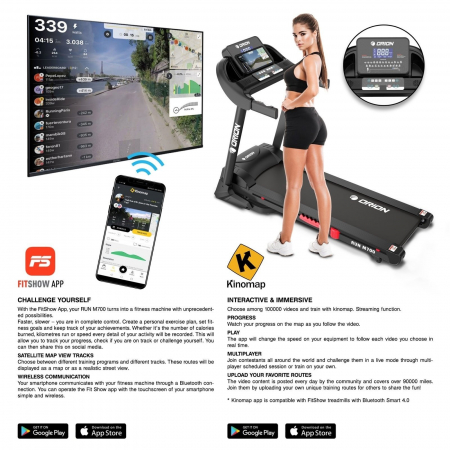 Banda de alergare 2.5CP ORION Run M700 [16]