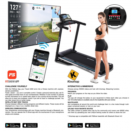 Banda de alergare 2CP ORION Travel A400 [9]