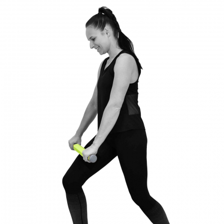 Bara masaj LIFEFIT Rollsoft, verde [2]