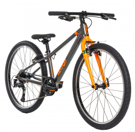 24" (varsta peste 10 ani) - Bicicleta 24" MTB-HT DEVRON Urbio U2.4 SuperLight, cadru aluminiu 12.5", manete secventiale, frane V-Brake, 8 viteze