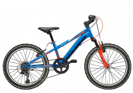 20" (varsta 7-10 ani) - Bicicleta copii MTB-HT 20" ADRIATICA Rock, cadru otel 15", manete revoshift, frane V-Brake, 6 viteze, albastru
