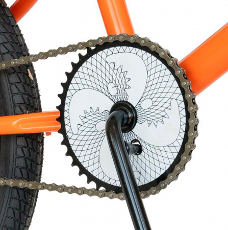 Bicicleta BMX VELORS Rocker V2016A portocaliu/negru [5]