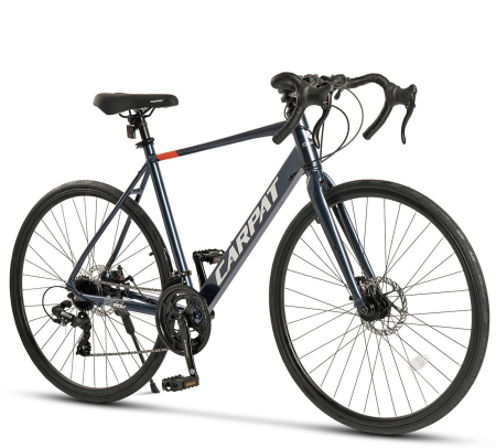 BICICLETE SOSEA-CICLOCROSS - Bicicleta ciclocross 28" CARPAT ADVantage, cadru aluminiu, manete secventiale, frane disc, 16 viteze