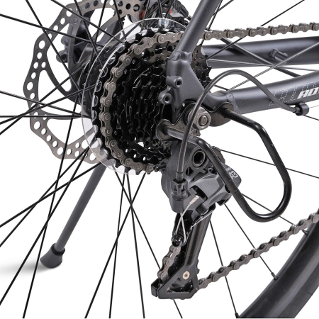 Bicicleta gravel 28" CARPAT ADVantage, cadru aluminiu 20", manete secventiale, frane disc, 24 viteze [8]