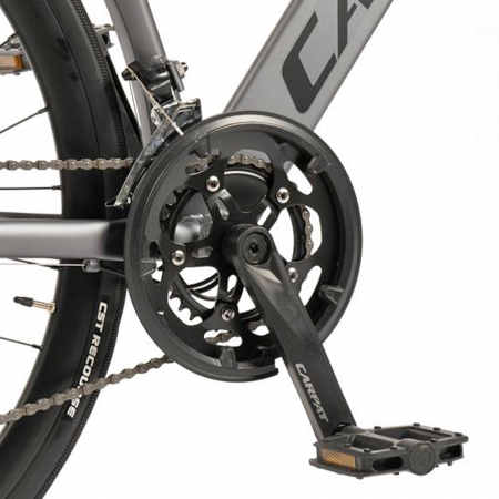 Bicicleta ciclocross 28" CARPAT Pathfinder 3.0, cadru aluminiu 20", manete index, frane disc, 14 viteze [6]