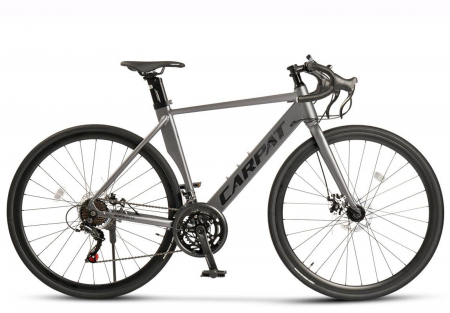 Bicicleta ciclocross 28" CARPAT Pathfinder 3.0, cadru aluminiu 20", manete index, frane disc, 14 viteze [1]