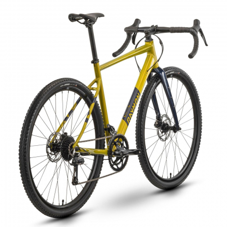 Bicicleta ciclocross 28" RAYMON Territ, cadru aluminiu, manete ergopower, frane disc, 18 viteze, verde [2]