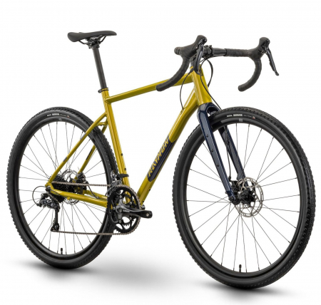 BICICLETE SOSEA-CICLOCROSS - Bicicleta ciclocross 28" RAYMON Territ, cadru aluminiu, manete ergopower, frane disc, 18 viteze, verde