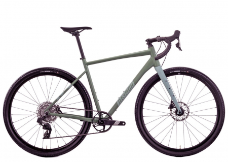 Bicicleta ciclocross 28" RAYMON Territ Ultra, cadru aluminiu, manete ergopower, frane hidraulice, 12 viteze, verde [1]