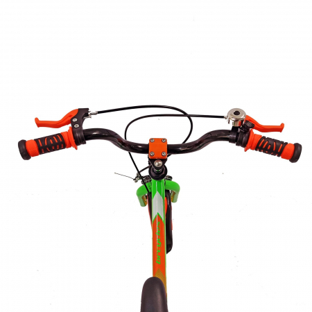 Bicicleta copii 12" BR Jasper, albastru/portocaliu, varsta 2-4 ani [3]